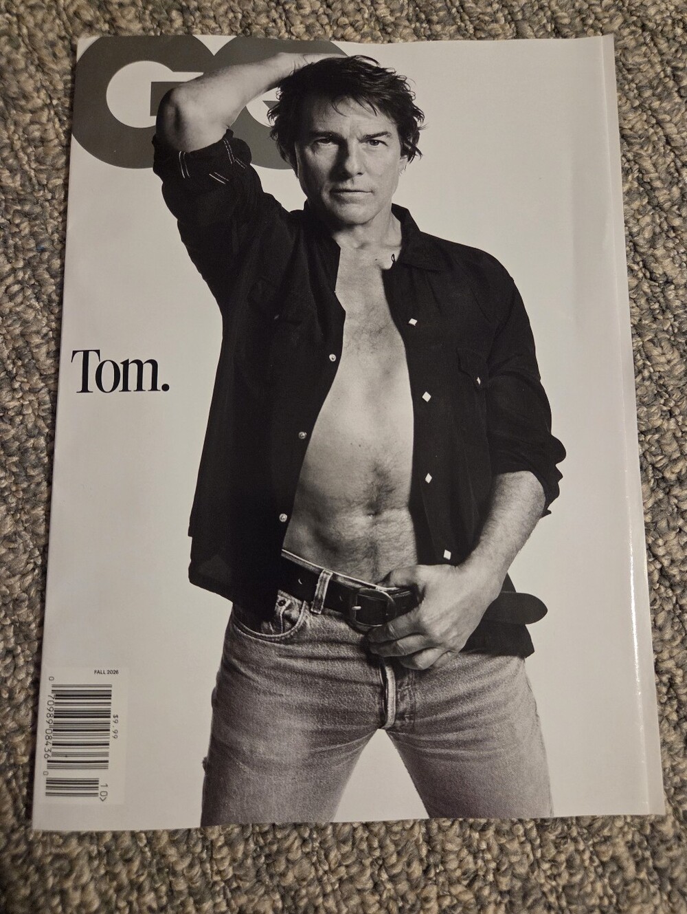 GQ Magazine Fall 2026 Tom Cruise Cover